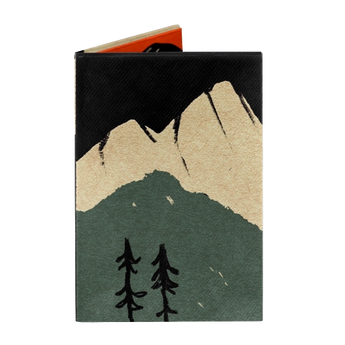 Micro Wallet Peaks - Front Design