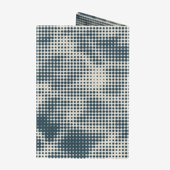 Micro Wallet Dotted Waves - Back Design