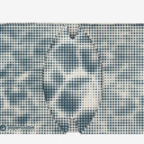 Micro Wallet Dotted Waves - Open Wallet Inside Design