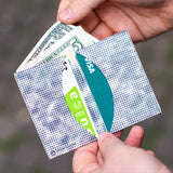 Micro Wallet Dotted Waves - Lifestyle image