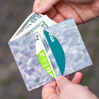 Micro Wallet Dotted Waves - Lifestyle image