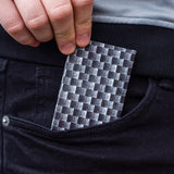 Micro Wallet Carbon Fiber - Lifestyle image
