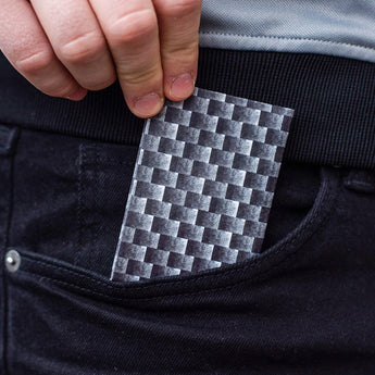 Micro Wallet Carbon Fiber - Lifestyle image
