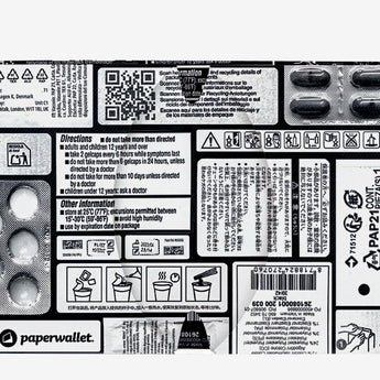 Micro Wallet Micrographix - Open Wallet Inside Design