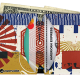 Micro Wallet ChromaZone1 - Open Wallet Inside Design with cards and cash