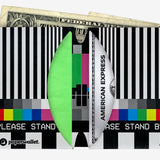 Micro Wallet No Signal - Open Wallet Inside Design with cards and cash
