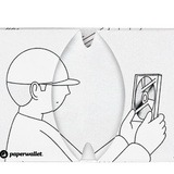 Micro Wallet Recording - Open Wallet Inside Design