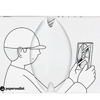 Micro Wallet Recording - Open Wallet Inside Design