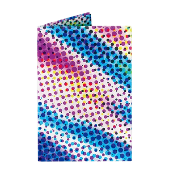Micro Wallet Prismatic Pulse - Front Design