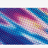 Micro Wallet Prismatic Pulse - Open Wallet Outside Design