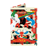 Micro Wallet Chaotic Beauty - Front Design
