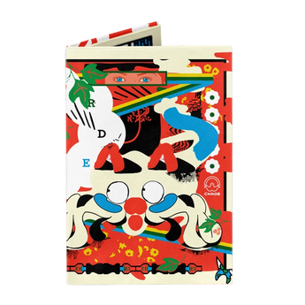 Micro Wallet Chaotic Beauty - Front Design