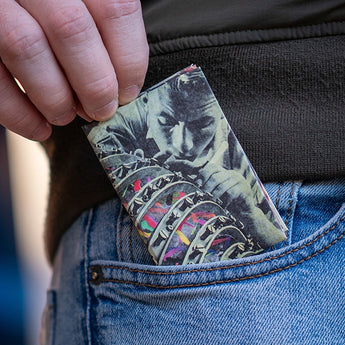 Micro Wallet Color Mechanics - Lifestyle image
