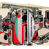 Micro Wallet Knives - Open Wallet Inside Design with cards and cash
