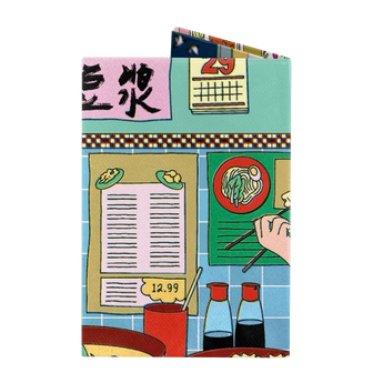 Micro Wallet Midnight Gyoza - Back Design