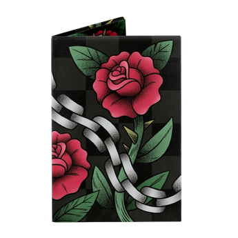 Micro Wallet Roses & Cages - Front Design
