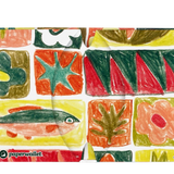 Micro Wallet Garden Quilt - Open Wallet Inside Design