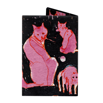 Micro Wallet Meow - Back Design