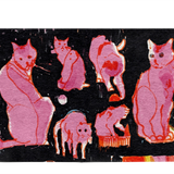 Micro Wallet Meow - Open Wallet Outside Design