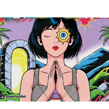 Micro Wallet Happiness - Open Wallet Inside Design