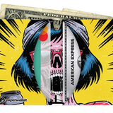 Micro Wallet Fearless - Open Wallet Inside Design with cards and cash
