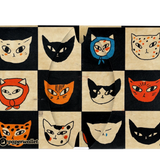 Micro Wallet Cat Bingo - Open Wallet Inside Design