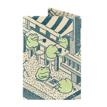 Micro Wallet Frog Hotel - Back Design