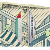 Micro Wallet Frog Hotel - Open Wallet Inside Design with cards and cash