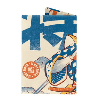 Micro Wallet Toku Samurai - Back Design