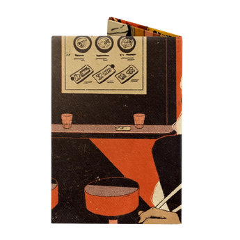 Micro Wallet Ramen Girl - Back Design