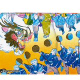 Micro Wallet Dragon Dance - Open Wallet Inside Design