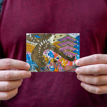 Micro Wallet Dragon Dance - Lifestyle image