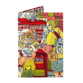 Micro Wallet Maneki Neko - Front Design