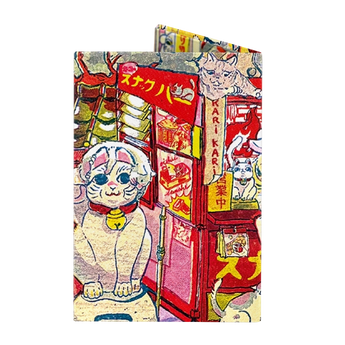 Micro Wallet Maneki Neko - Back Design