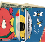 Micro Wallet Good Boy - Open Wallet Inside Design with cards and cash