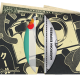 Micro Wallet Analog Friends - Open Wallet Inside Design with cards and cash