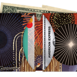 Micro Wallet Growltiger's Last Stand - Open Wallet Inside Design with cards and cash