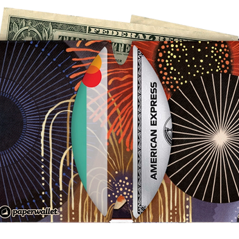 Micro Wallet Growltiger's Last Stand - Open Wallet Inside Design with cards and cash