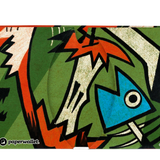 Micro Wallet For Fox's Sake - Open Wallet Inside Design