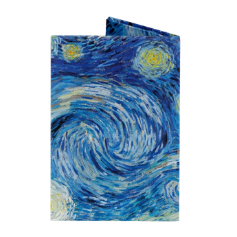 Micro Wallet The Starry Night - Back Design
