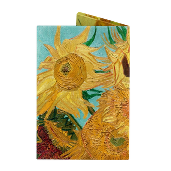 Micro Wallet Sunflowers - Back Design