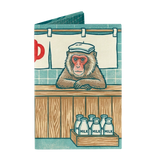 Micro Wallet Monkey Business - Front Design