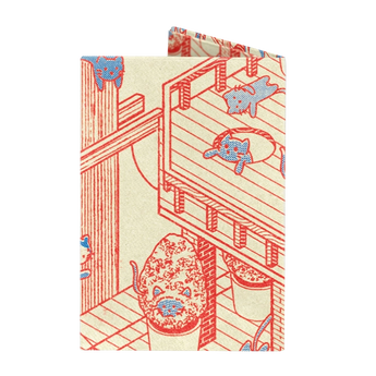 Micro Wallet Cat Bar - Back Design
