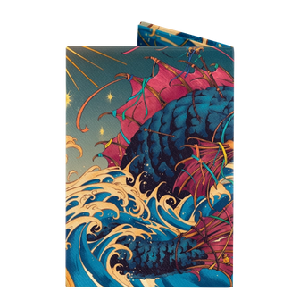 Micro Wallet The Old Man and the Sea - Back Design