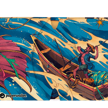 Micro Wallet The Old Man and the Sea - Open Wallet Inside Design