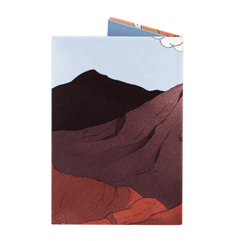 Micro Wallet Wild trail - Back Design