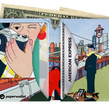 Micro Wallet Bridge’s stories - Open Wallet Inside Design with cards and cash