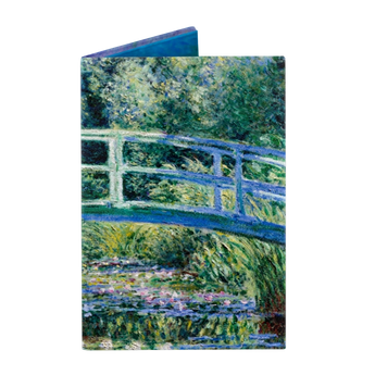 Micro Wallet Water Lily Pond - Front Design
