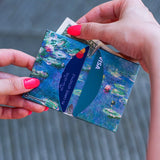 Micro Wallet Water Lily Pond - Lifestyle image