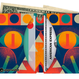 Micro Wallet Monsters Crew - Open Wallet Inside Design with cards and cash